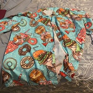 Doughnut button up XL